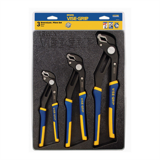 Vise Grip 3 PC GROOVELOCK TRAY SET