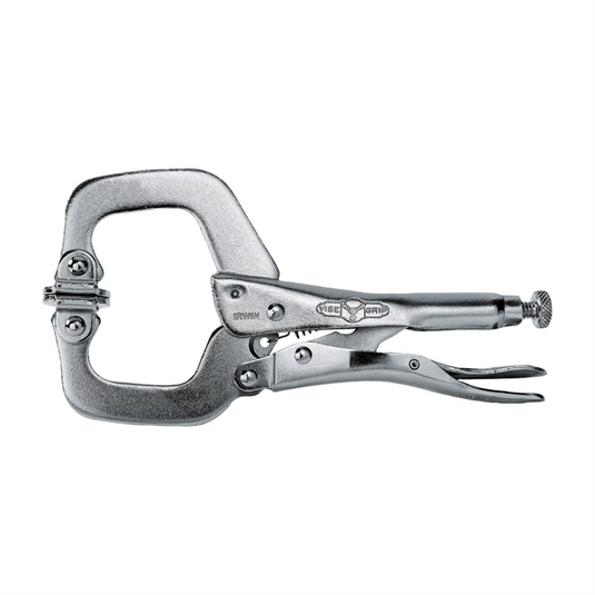 Vise Grip 4SP - 1-5/8 Inch Swivel Pads C-Jaws Locking Clamp