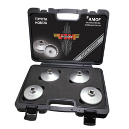 VIM Tools 4 Pc. Master Oil Filter Adapter Set (Asian)