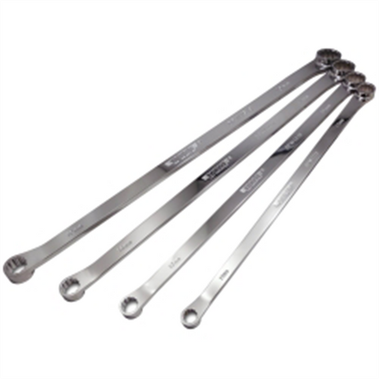 VIM Tools Drain Plug Wrench Set; Extra Long 8 mm Thru 19 mm