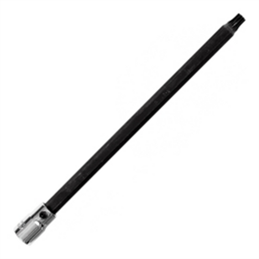 VIM Tools VIM Tools T45 Half Cut Security Driver Bit; Tamper Proof; 3/8 in. Square Driver; 1-1/8 in. OAL