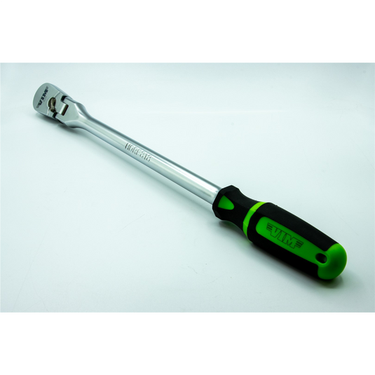 VIM Tools 1/2 Inch Drive 18 Inch Heavy Duty 90T Flex Head Ratchet