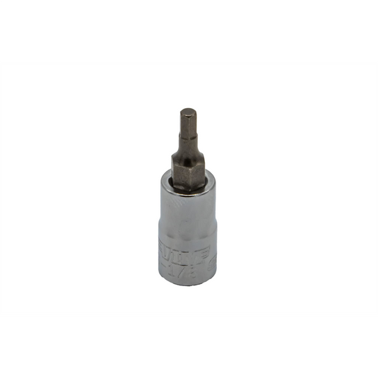 VIM Tools 1/8"" HEX BIT; SATIN X 1/4"" SQ. DR. BIT HOLDER
