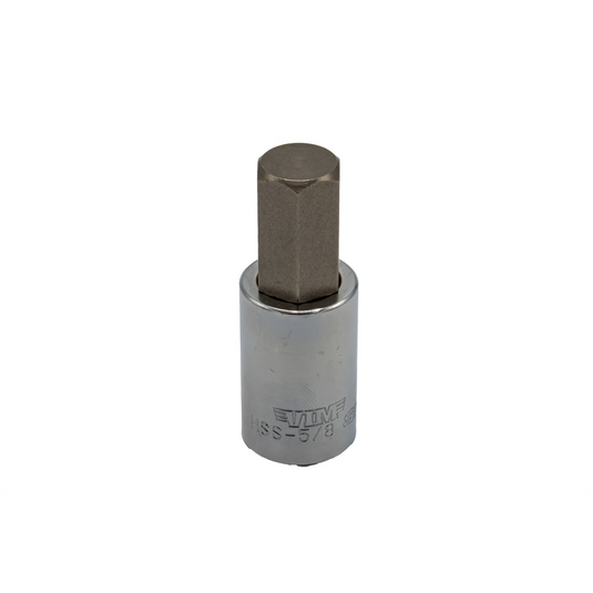 VIM Tools 5/8"" HEX BIT; SATIN X 1/2"" SQ. DR. BIT HOLDER