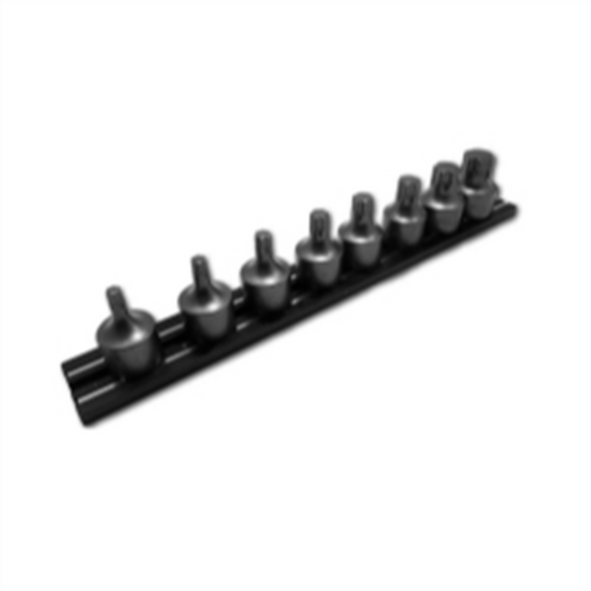 VIM Tools Impact TORX Plus Stubby One Piece Drivers; Ip25 Thru Ip60; 3/8 Inch Square Drive