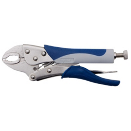 VIM Tools Curved Jaw Locking Pliers; 5 Inch