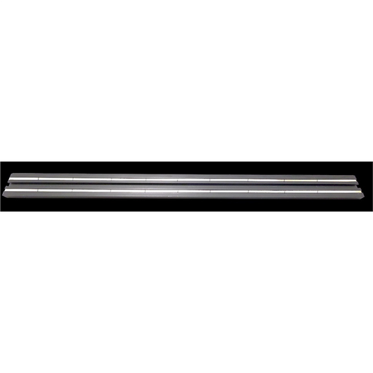 VIM Tools 24 Inch Black Magrail with Lift Ring; No Studs Supplied; Clear Tube Packaged