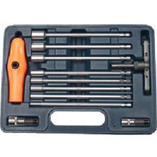 VIM Tools VIM Tools 10-Piece Long in.E in. Torx Nut Driver Set