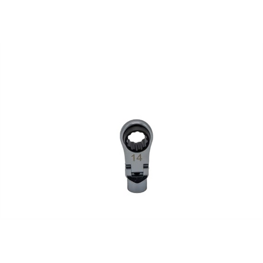 VIM Tools 14MM 12PT Nano Flex OffSet Ratcheting Attachment 3/8"" Drive