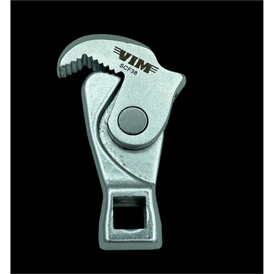 VIM Tools 3/8 Inch Drive Spring - Loaded Crowfoot Wrench (8 - 17 mm)