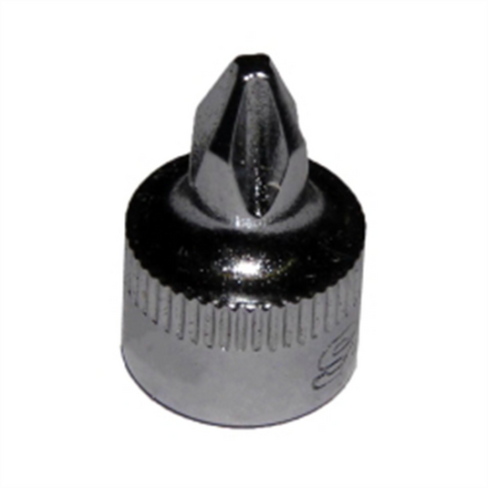 VIM Tools Stubby Philips Driver; P1 Tip; 1/4 Inch Square Drive