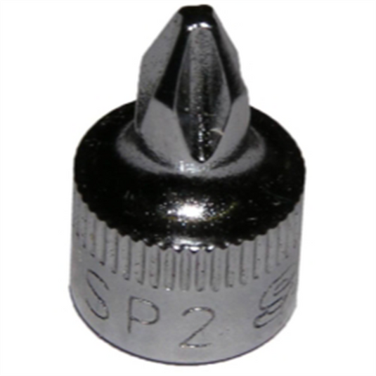 VIM Tools Stubby Philips Driver; P2 Tip; 1/4 Inch Square Drive