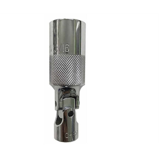 VIM Tools 13/16 Inch Universal Joint Spark Plug Socket; 3/8 Inch Drive