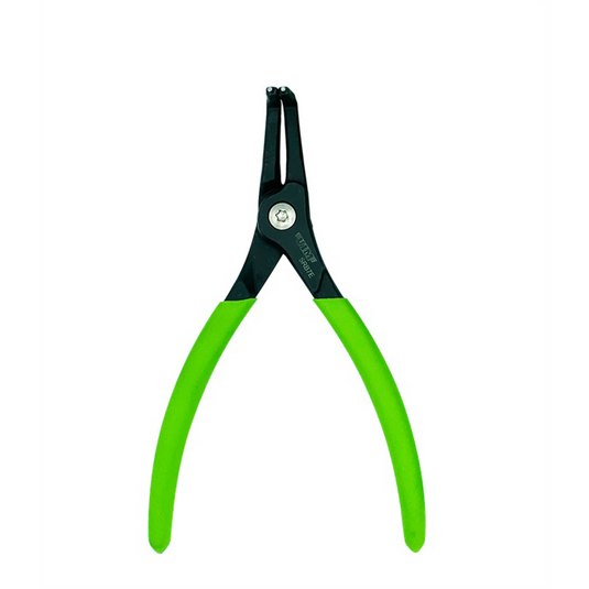 VIM Tools Snap Ring Pliers; Bent 85 Degrees; External; 7 Inch OAL (.071) Hardened Tips