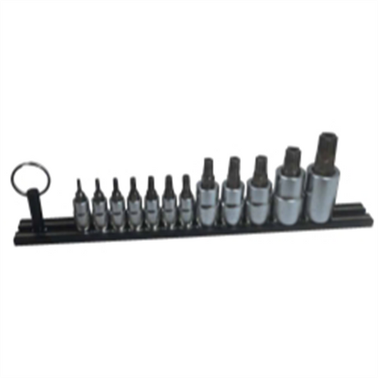 VIM Tools Elite 12 Piece TORX Plus 5 Point Set; Ipr8 Thru Ipr60; Package On A Black Magrail