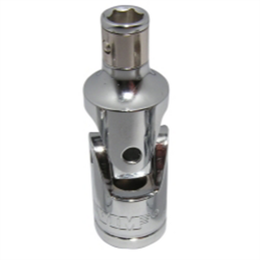 VIM Tools Universal Joint Bit Holder 1/4 Inch Hex X 3/8 Inch Square Drive