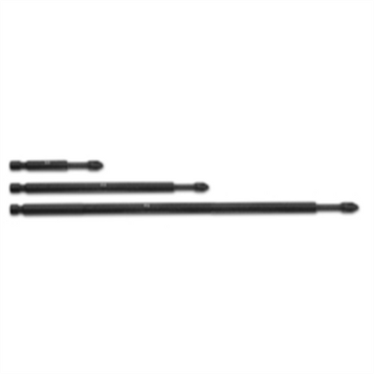 VIM Tools Philips P2 Torsion Power Shank Driver Set; 3 Piece 3; 6; & 9 Inch Philips Drivers