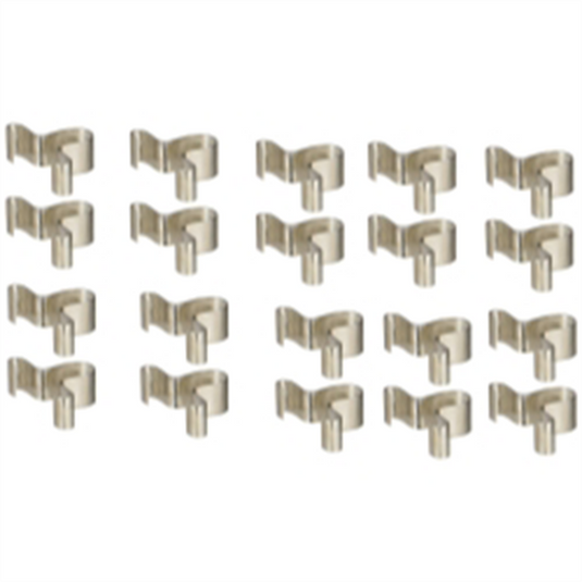 VIM Tools 20 Pack 1/4 in. Replacement Clips