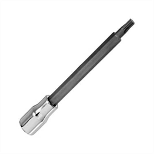 VIM Tools T25 TORX Driver 4.5 Inch OAL; 1/4 Inch Square Drive Holder