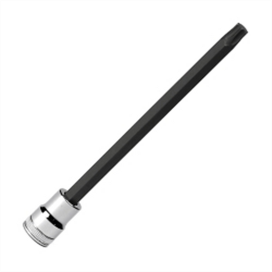 VIM Tools T40 TORX Driver 8 Inch OAL; 3/8 Inch Square Drive Holder