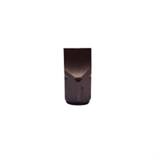 VIM Tools F4 Half Cut Flat Tip Bit; 4.5M Wide; 1/4 Inch Hex; 5/8 Inch OAL