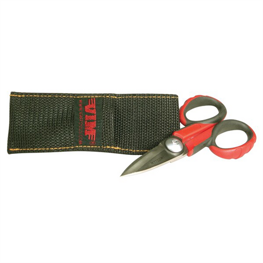 VIM Tools Work Shears Multi Pupose Cutters; 5 1/2 Inch Long with Sheath