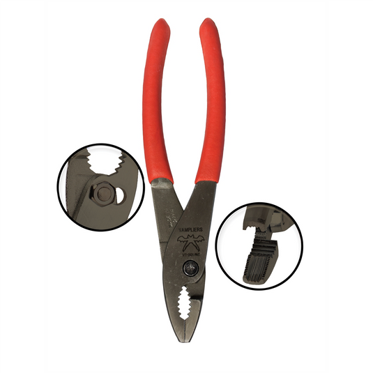Vampire Tools VamPLIERS Slip Joint - Patented Screw Extraction P