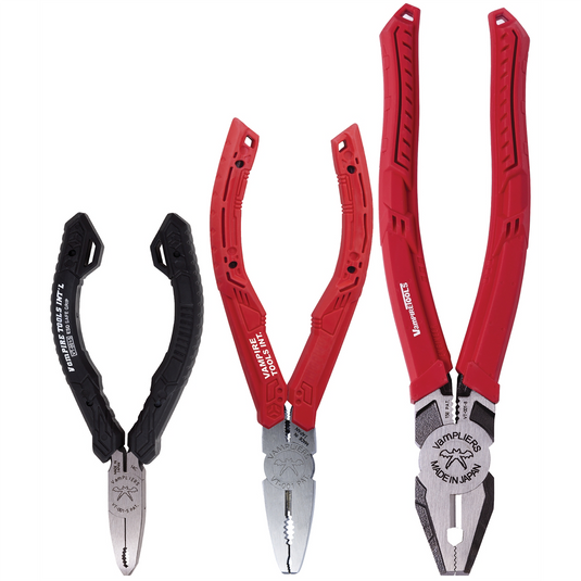 Vampire Tools VAMPLIERS 3-PC SET S3C 5"" Mini; 6.25"" and 8"" Pro