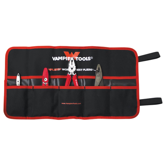 Vampire Tools VamPLIERS 4-pc Set S4A; 5""; 6.25""; 7""; 8"" + Pouch