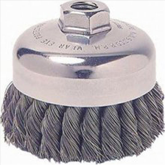 3-1/2"" 1 Row Wire Cup Brush 3/