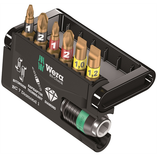 7PC Bits and Bit Holder