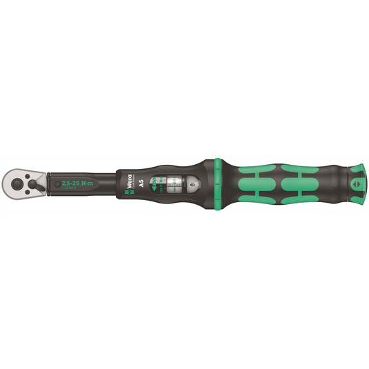 Wera Tools CLICK-TORQUE A5 TORQUE WR DR 2.5-25 NM