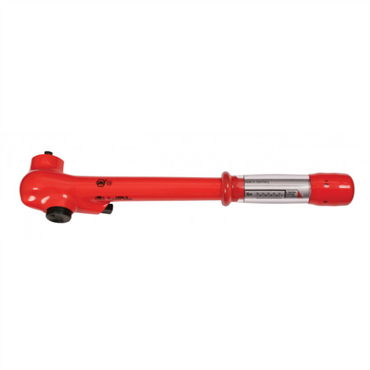 Wiha Tools Insul. Ratcheting Torque Wrench 3/8"" Drive; 5-50 Nm; 4-37 ft./lbs.