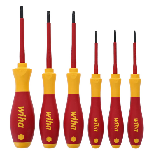 Wiha Tools 6 Piece Insulated SoftFinish Torx Screwdriver Set