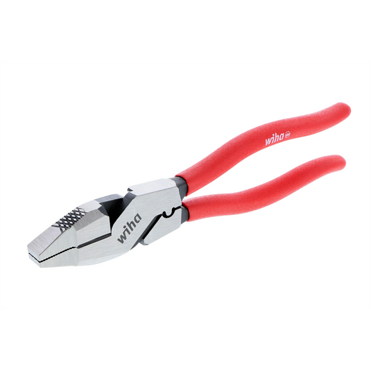 Wiha Tools Classic Grip DynamicJoint Lineman's Pliers with Crimpers - 9.5"" OAL.