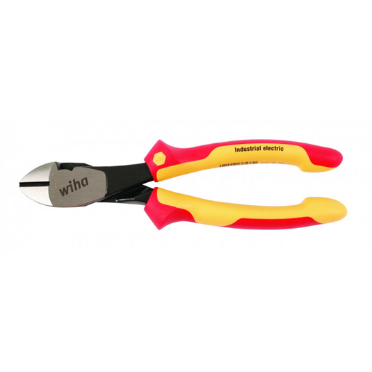 Wiha Tools Insul. Induistrial High Leverage Cutters 8"" OAL