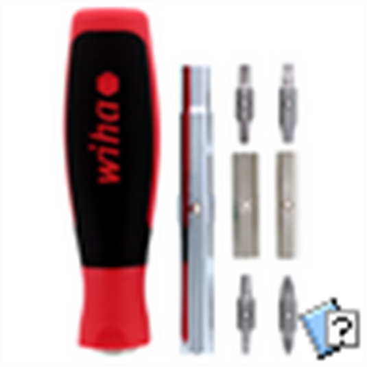 Wiha 11inOne Multi-driver w/ 8 essential screwdriver and 3 nut driver tip profiles