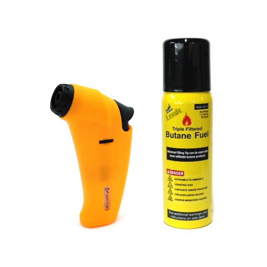 Turbo Torch Combo Pack with Butane Fuel
