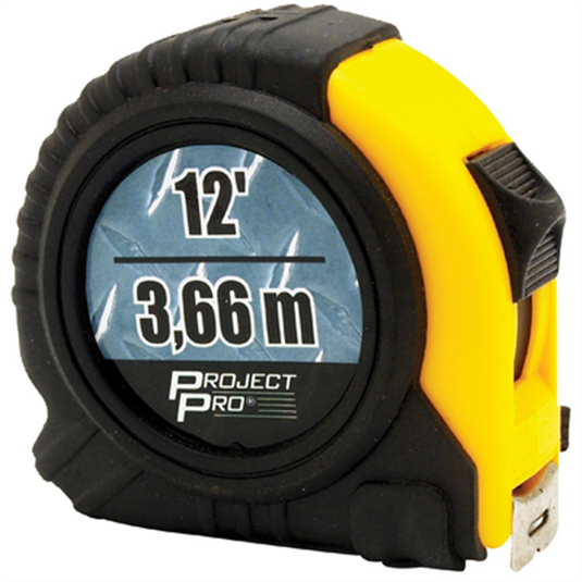 Wilmar Corp. / Performance Tool 12"" Cushion Grip Tape Measure