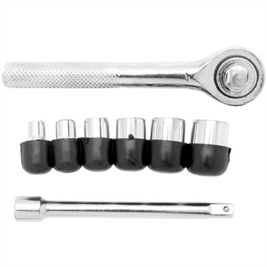 Wilmar Corp. / Performance Tool 7 pc 1/4"" Dr. Socket Set