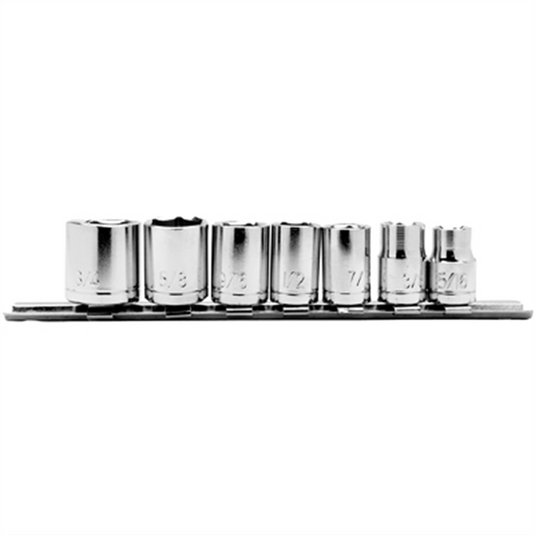 Wilmar Corp. / Performance Tool 8pc 3/8"" MM Socket Set w/