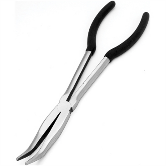 Wilmar Corp. / Performance Tool 11"" Long Reach Plier - Bent Ti