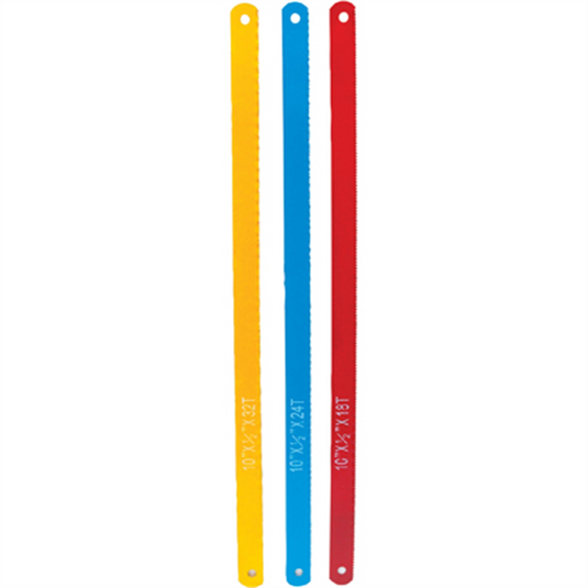 Wilmar Corp. / Performance Tool 12 pc Hacksaw Blade Set - 4 pc