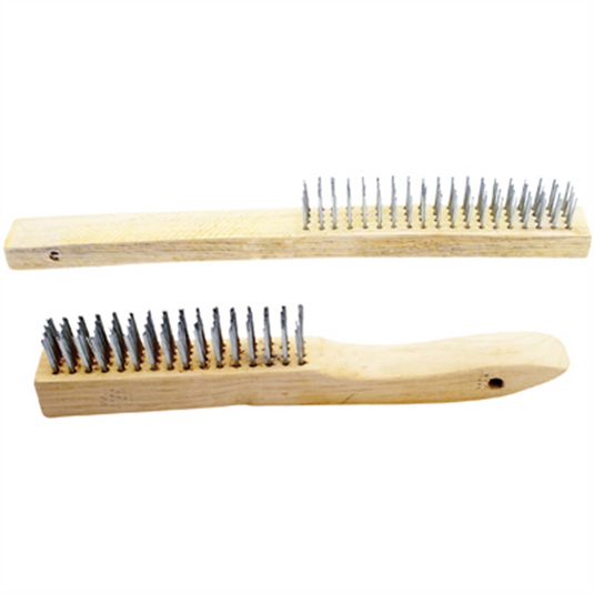 Wilmar Corp. / Performance Tool 2 pc Wood Handle Wire Brush