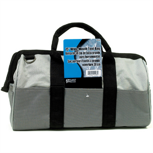 Wilmar Corp. / Performance Tool 15"" Wide-Mouth Tool Bag