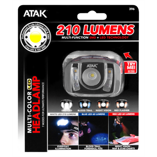 Wilmar Corp. / Performance Tool ATAK 210 LM Multi-Function Headlamp
