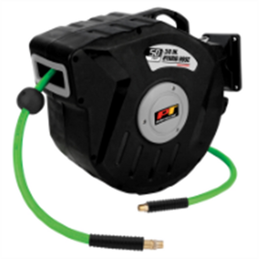 Wilmar Corp. / Performance Tool PT 50ft x 3/8"" Hybrid Hose & Reel