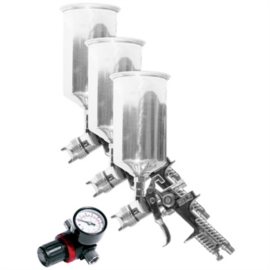 Wilmar Corp. / Performance Tool 3pc Production Spray Gun Set