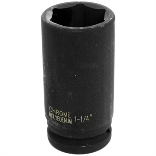 Wilmar Corp. / Performance Tool 3/4"" Dr 1-1/4"" Deep Impact Skt