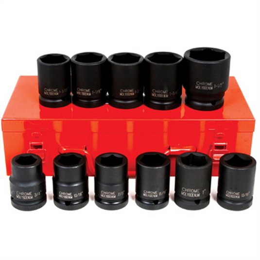 Wilmar Corp. / Performance Tool 11 Pc 3/4"" Dr Truck Socket Set